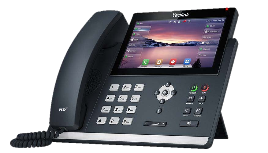 Yealink T48U touchscreen IP desk phone
